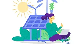 energía solar vs eólica